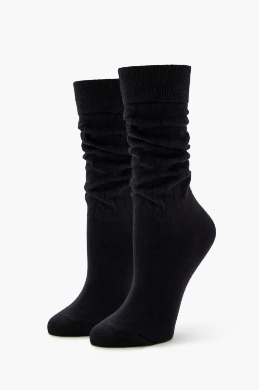 Ribbed Knit Crew Socks sold by Urban Planet