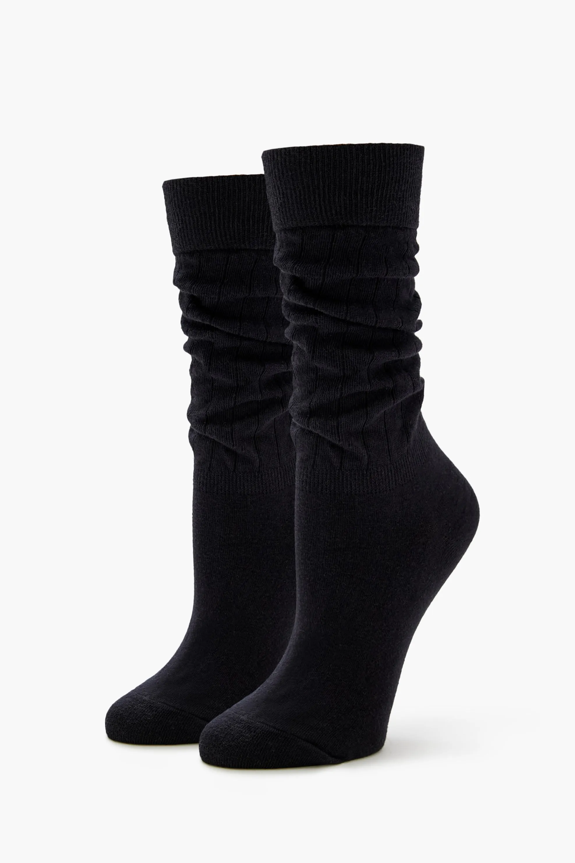 Ribbed Knit Crew Socks sold by Urban Planet
