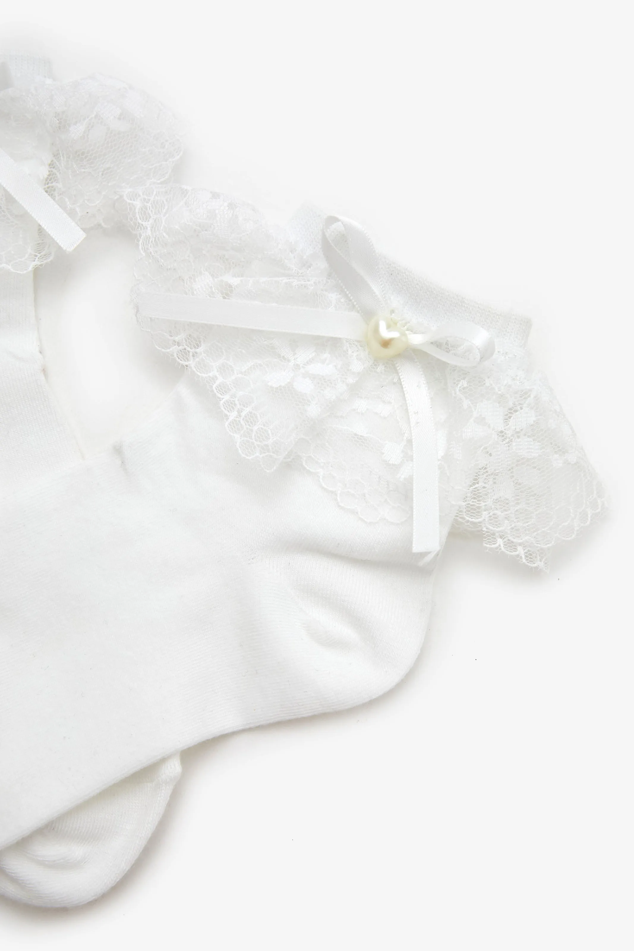 Lace Bow Crew Socks sold by Urban Planet product image thumbnail 4