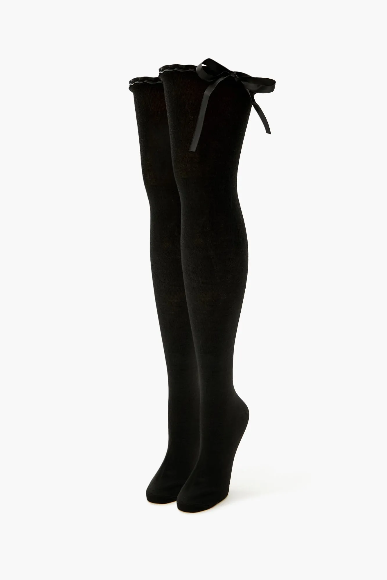 Bow Over-the-Knee Socks sold by Urban Planet