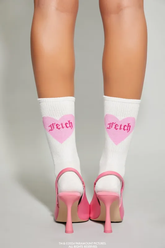 Socquettes à imprimé Mean Girls Fetch sold by Urban Planet