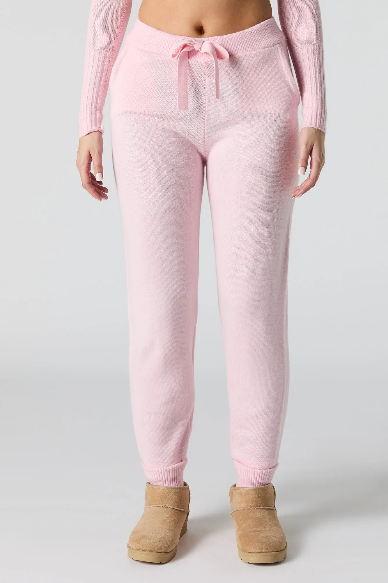 Knit Drawstring Jogger sold by Urban Planet product image thumbnail 2