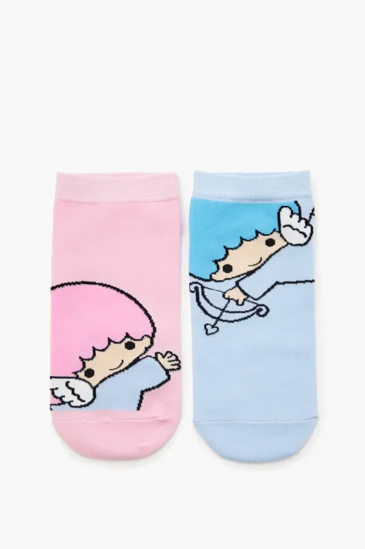 Socquettes à imprimé Little Twin Stars (2 paires) sold by Urban Planet