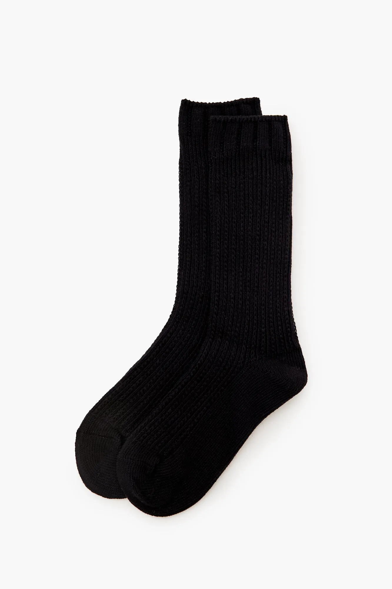 Cable Knit Crew Socks sold by Urban Planet product image thumbnail 2