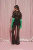 Pantalon à jambe évasée en dentelle avec imprimé Wicked sold by Urban Planet