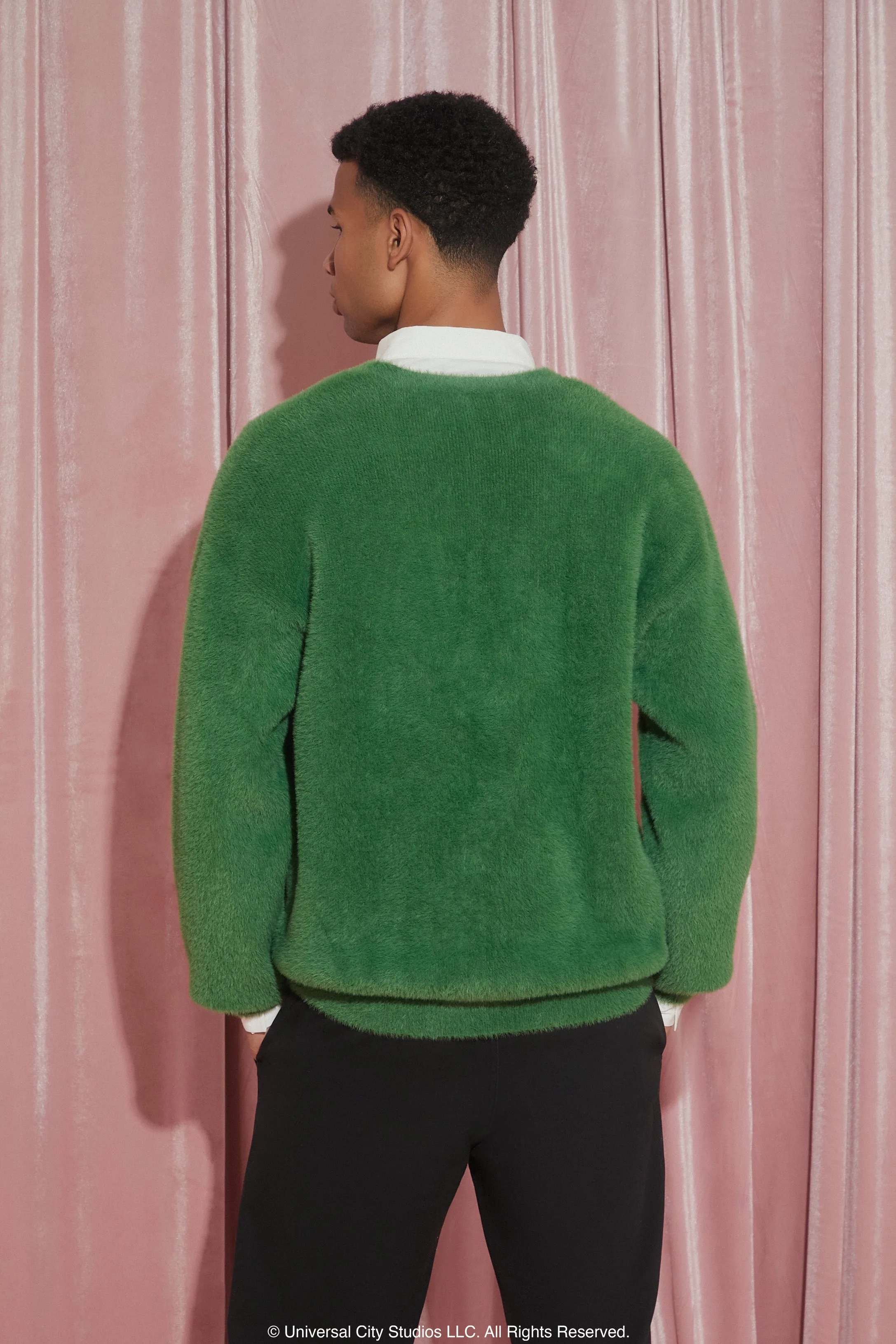 Cardigan en tricot avec motif brodé Wicked sold by Urban Planet product image thumbnail 2