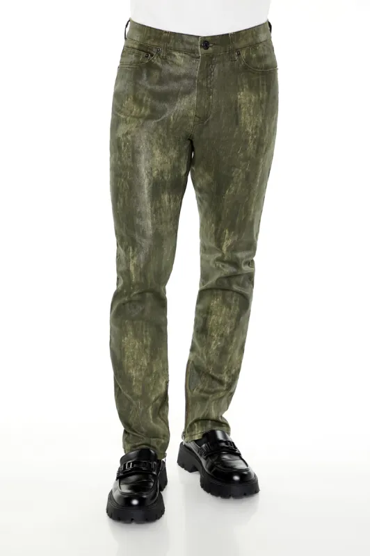 Coated Slim Fit Mid Rise Jean sold by Urban Planet