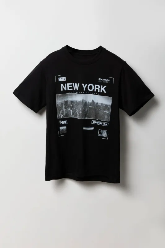 T-shirt à imprimé New York sold by Urban Planet