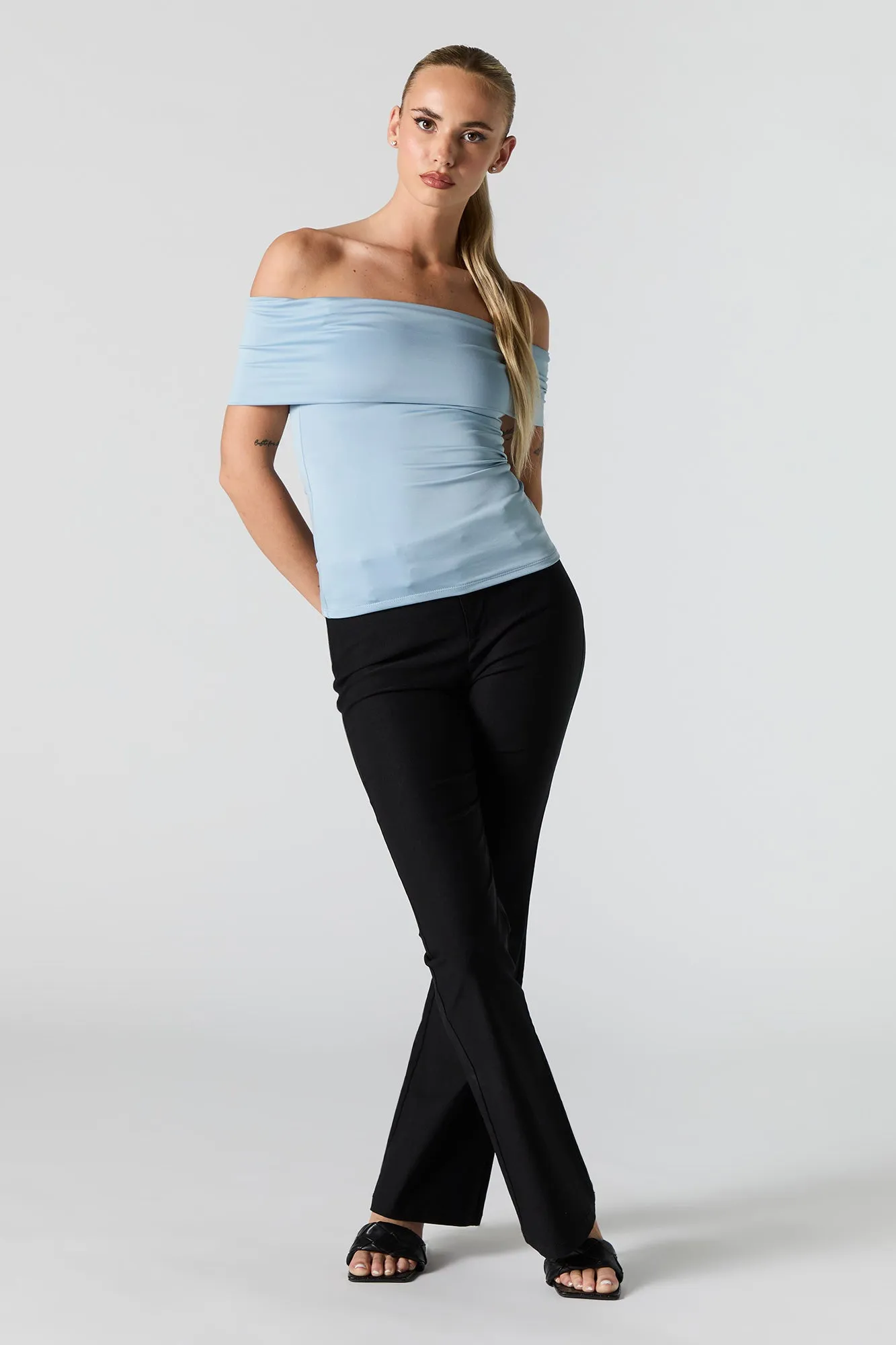 Haut profilé avec épaules dénudées sold by Urban Planet product image thumbnail 3