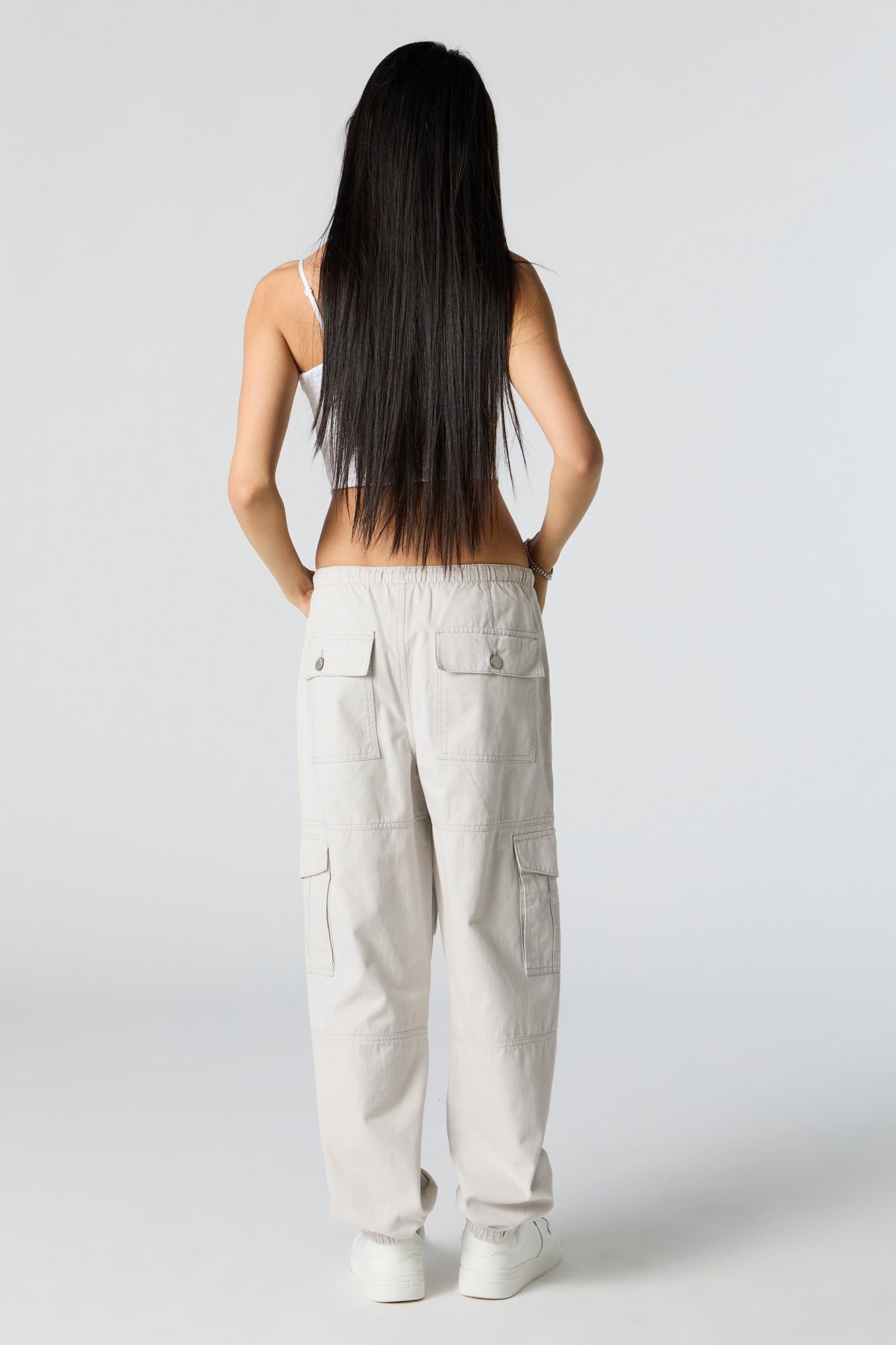 Drawstring Cargo Jogger sold by Urban Planet product image thumbnail 3