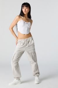 Drawstring Cargo Jogger sold by Urban Planet