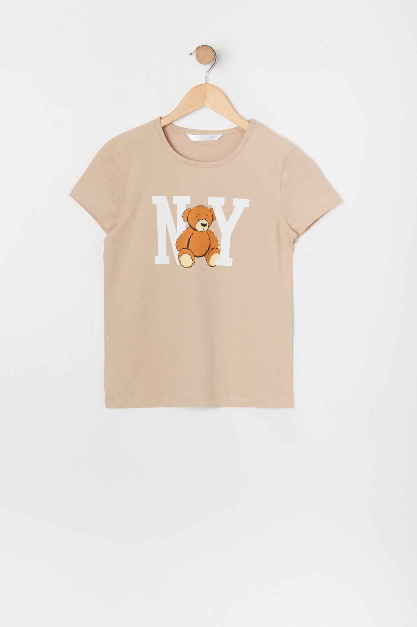 Girls NYC Bear Graphic T-Shirt sold by Urban Planet
