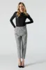 Pantalon taille froissée à imprimé guépard sold by Urban Planet