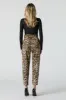 Pantalon taille froissée à imprimé guépard sold by Urban Planet