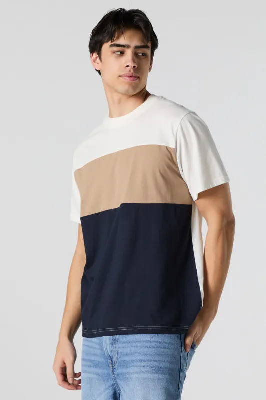 T-shirt à blocs de couleurs sold by Urban Planet