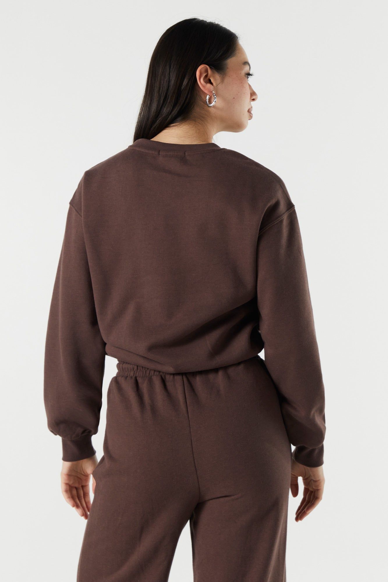 Chandail ras du cou surdimensionné en molleton sold by Urban Planet product image thumbnail 14