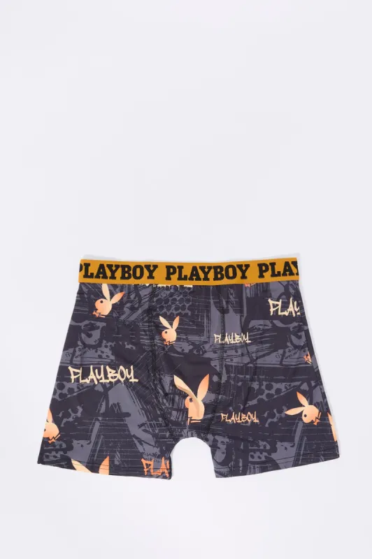 Caleçon à imprimé graffitis Playboy sold by Urban Planet