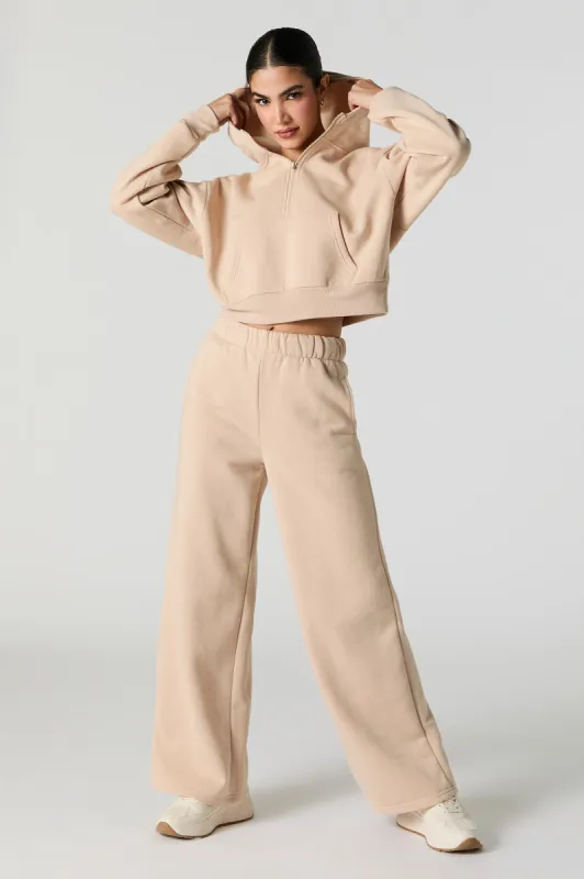 Active Wide Leg Fleece Sweatpant sold by Urban Planet