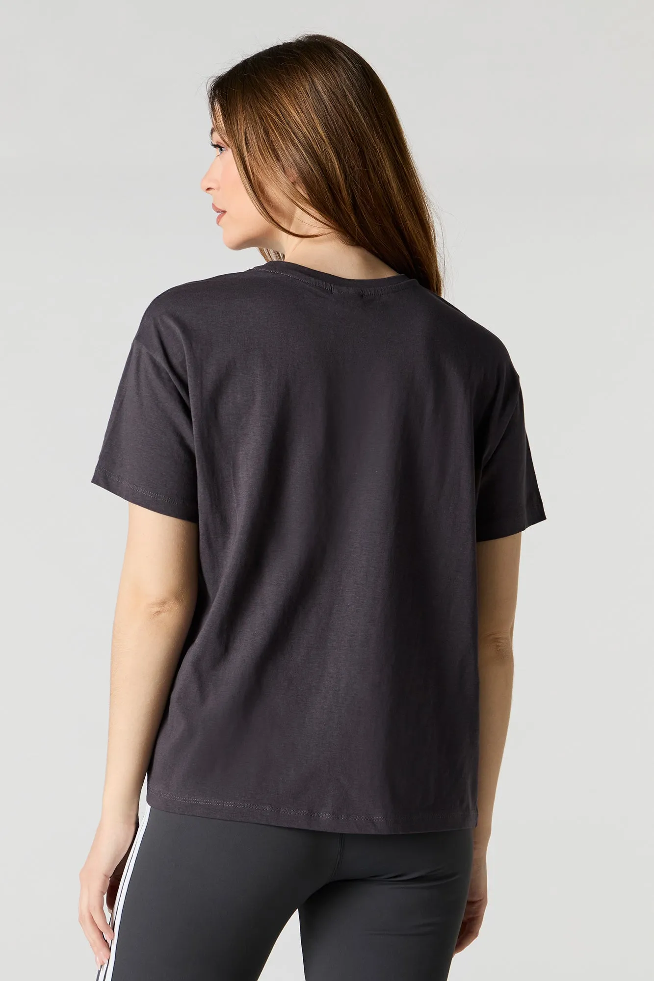 T-shirt de coupe garçonne à imprimé 88 sold by Urban Planet product image thumbnail 2