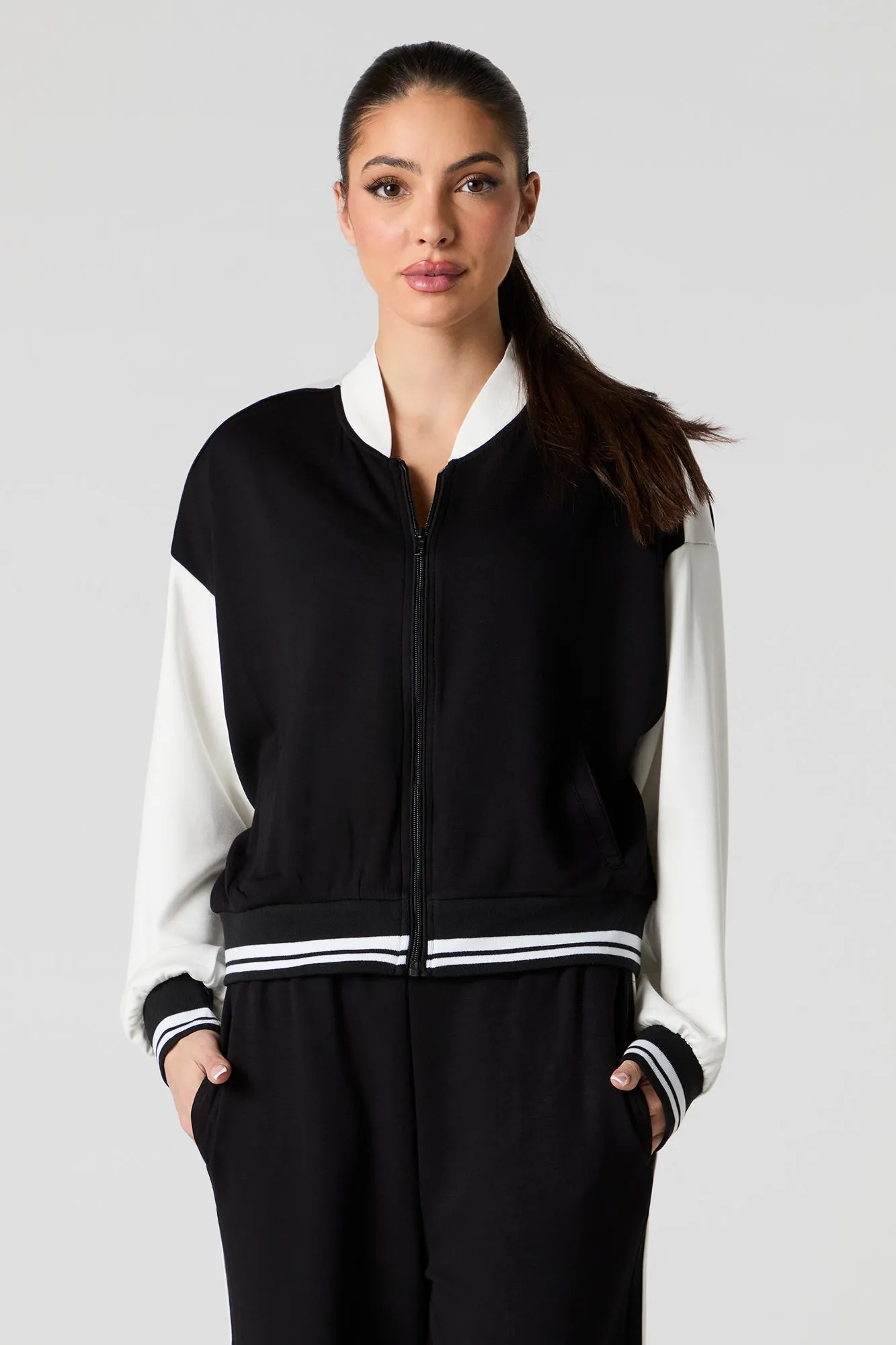 Jacket collégien à blocs de couleurs sold by Urban Planet product image thumbnail 4