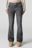 Double Buttoned Mid-Rise Bootcut Jean sold by Urban Planet