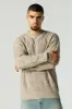 Chandail ras du cou texturé en tricot ouvert sold by Urban Planet