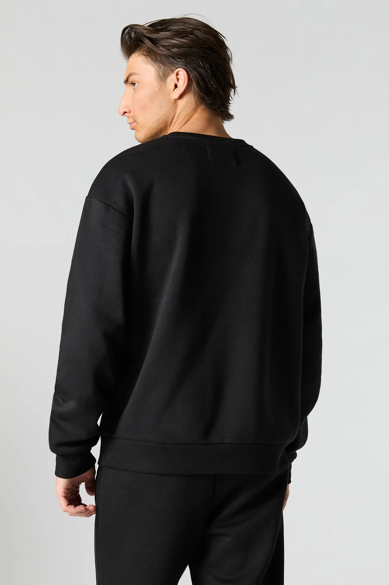 Classic Fleece Sweatshirt sold by Urban Planet product image thumbnail 5