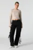 Open Knit Boat Neck Sweater sold by Urban Planet