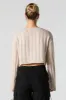 Open Knit Boat Neck Sweater sold by Urban Planet