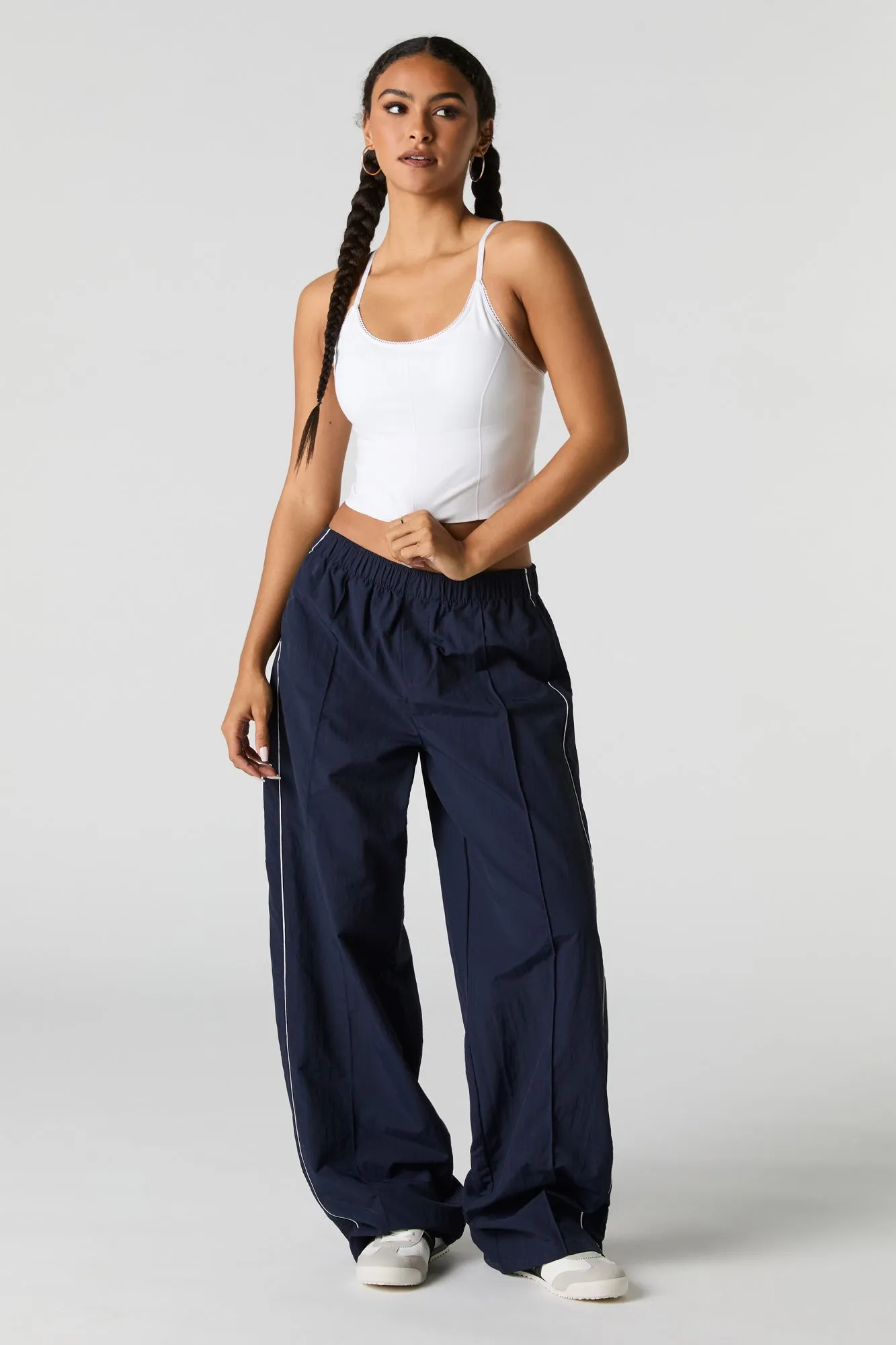 Nylon Wide Leg Pant sold by Urban Planet product image thumbnail 4
