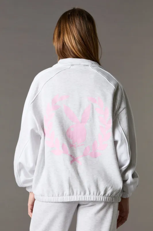Jacket à blocs de couleurs à imprimé Playboy sold by Urban Planet