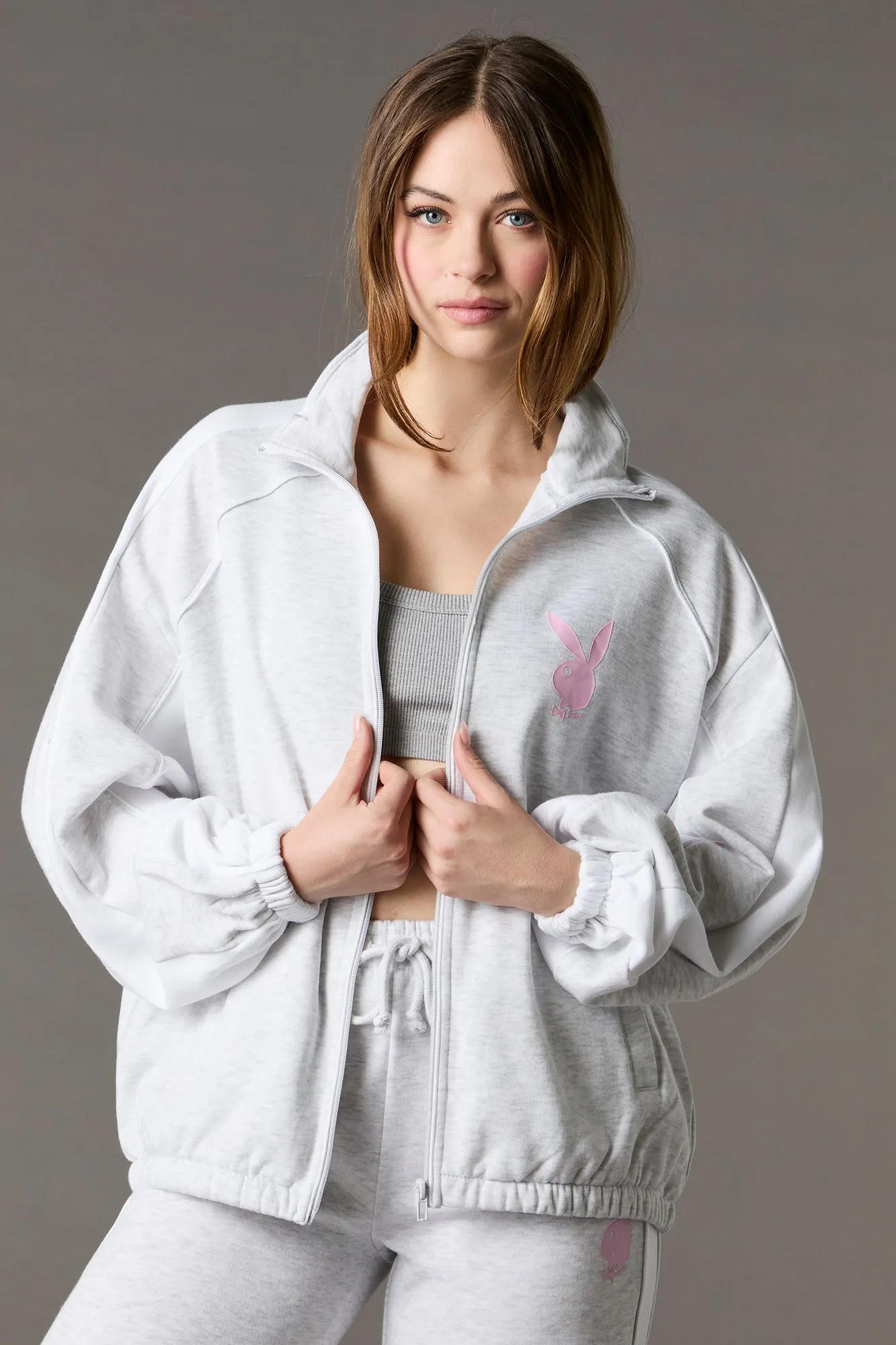 Jacket à blocs de couleurs à imprimé Playboy sold by Urban Planet product image thumbnail 2