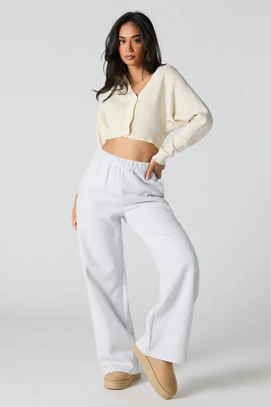 Pantalon d'entraînement à jambe large en molleton classique sold by Urban Planet