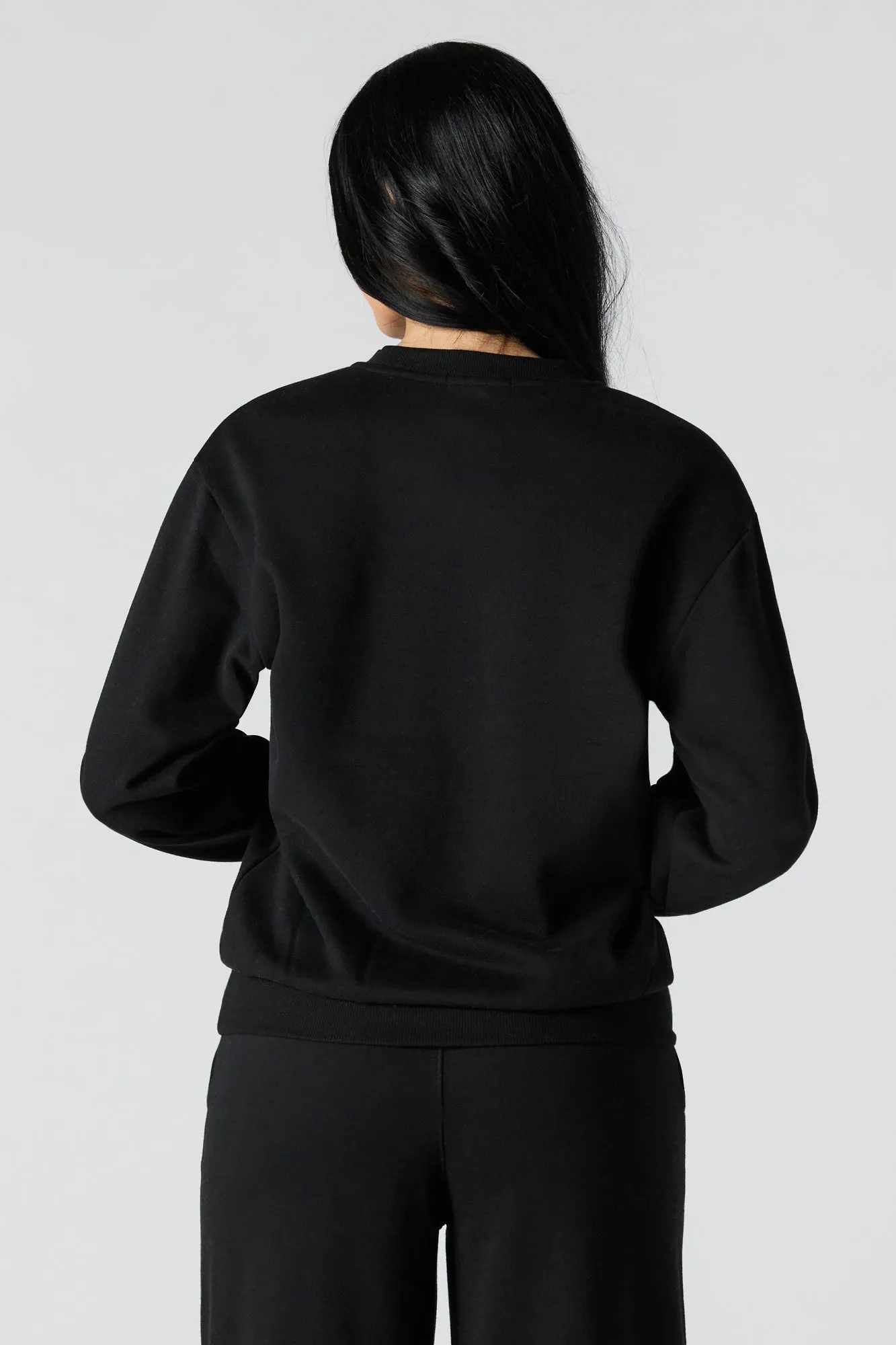 Graphic Fleece Sweatshirt sold by Urban Planet product image thumbnail 5