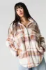 Surchemise à carreaux en sherpa sold by Urban Planet