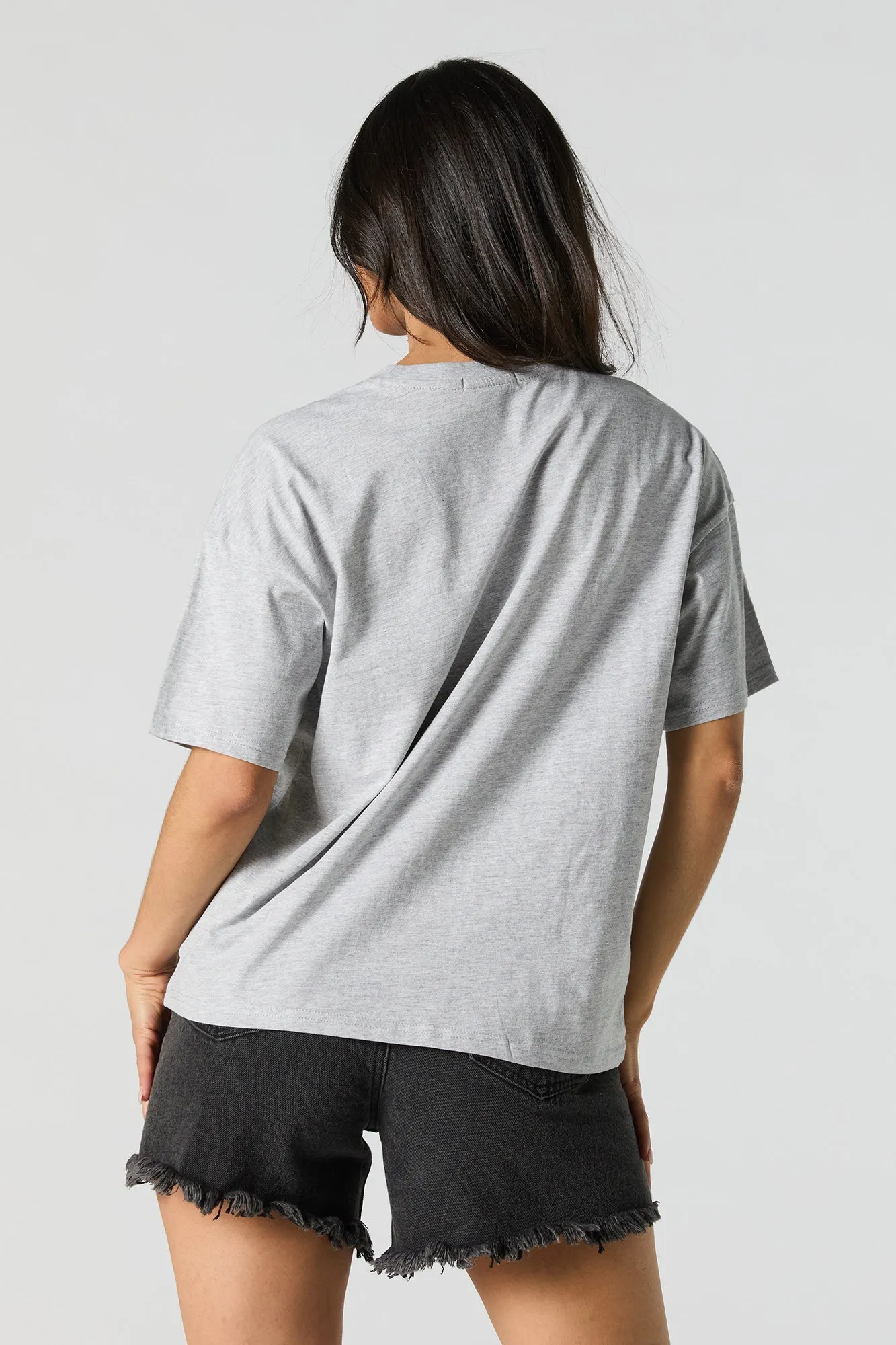 LA Twill Embroidered Graphic T-Shirt sold by Urban Planet product image thumbnail 2