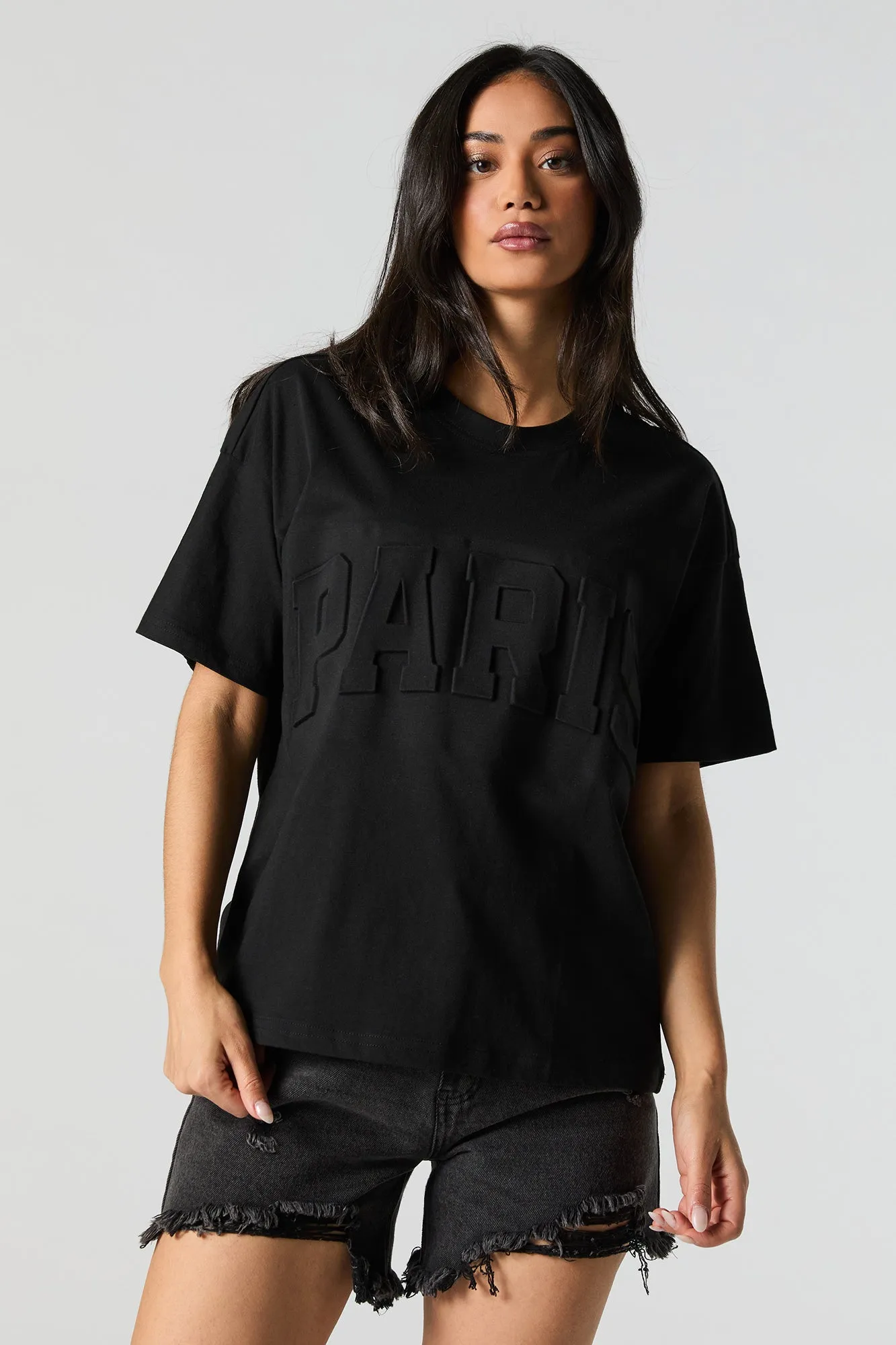 T-shirt avec motif Paris embossé sold by Urban Planet