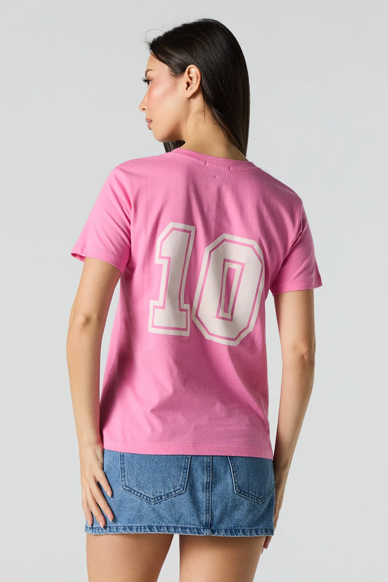 Sporty Princess Graphic T-Shirt sold by Urban Planet product image thumbnail 2