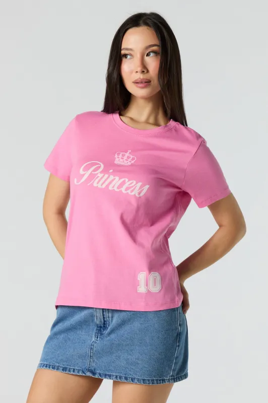 Sporty Princess Graphic T-Shirt sold by Urban Planet
