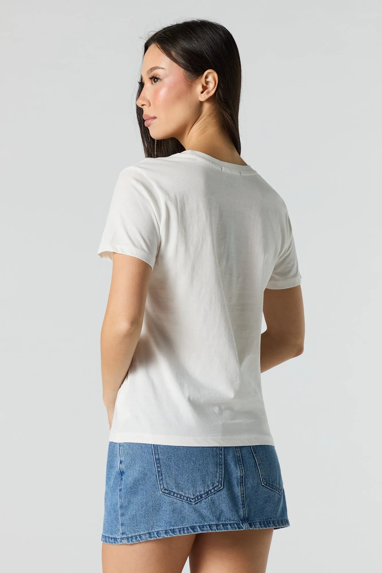 Wild West Rhinestone Graphic T-Shirt sold by Urban Planet product image thumbnail 2