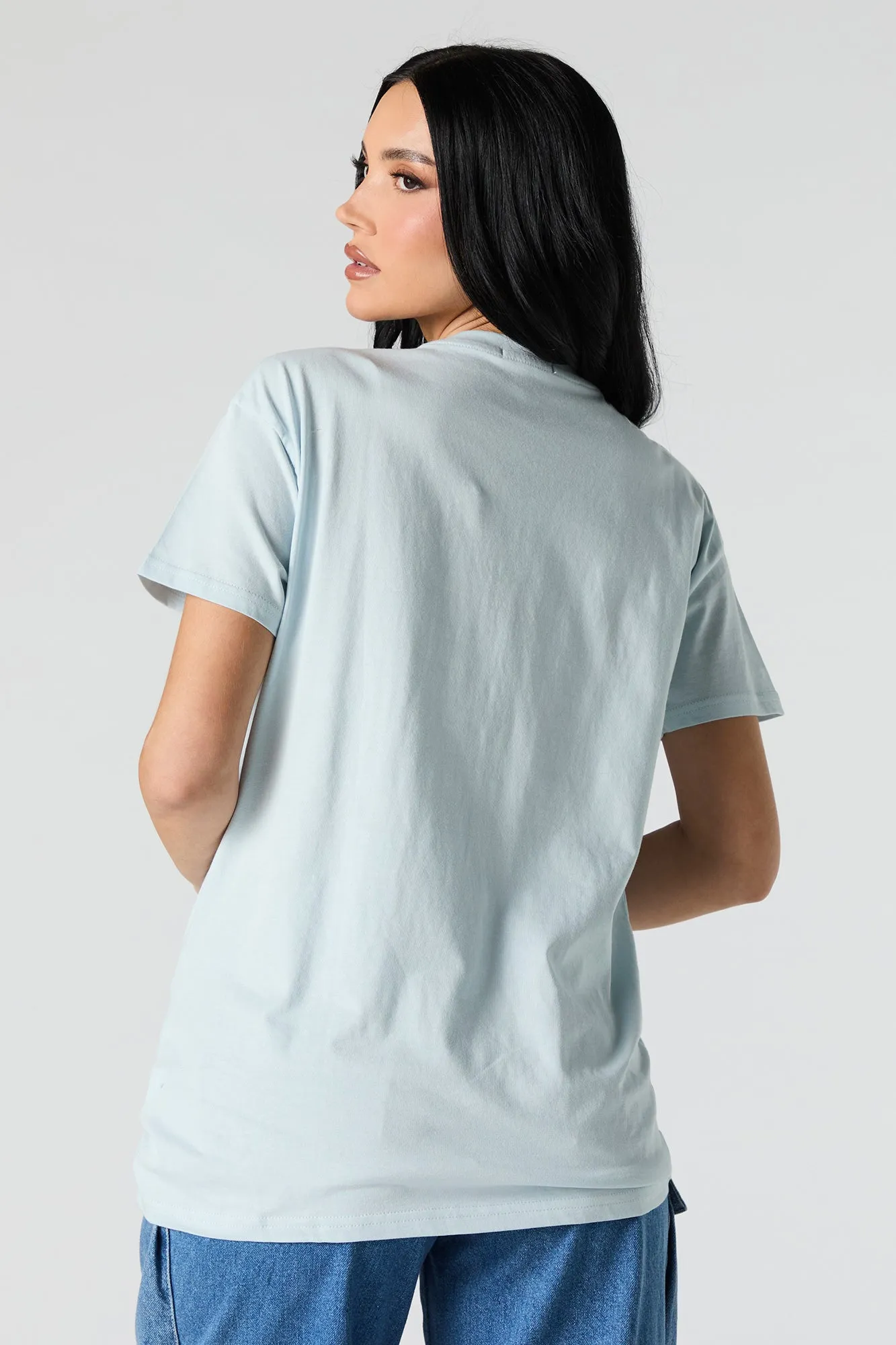 T-shirt avec motif brodé 93 en sergé sold by Urban Planet product image thumbnail 2