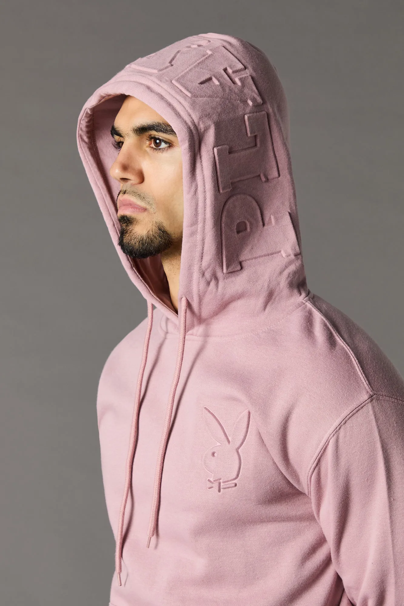 Playboy Embossed Fleece Hoodie sold by Urban Planet product image thumbnail 4