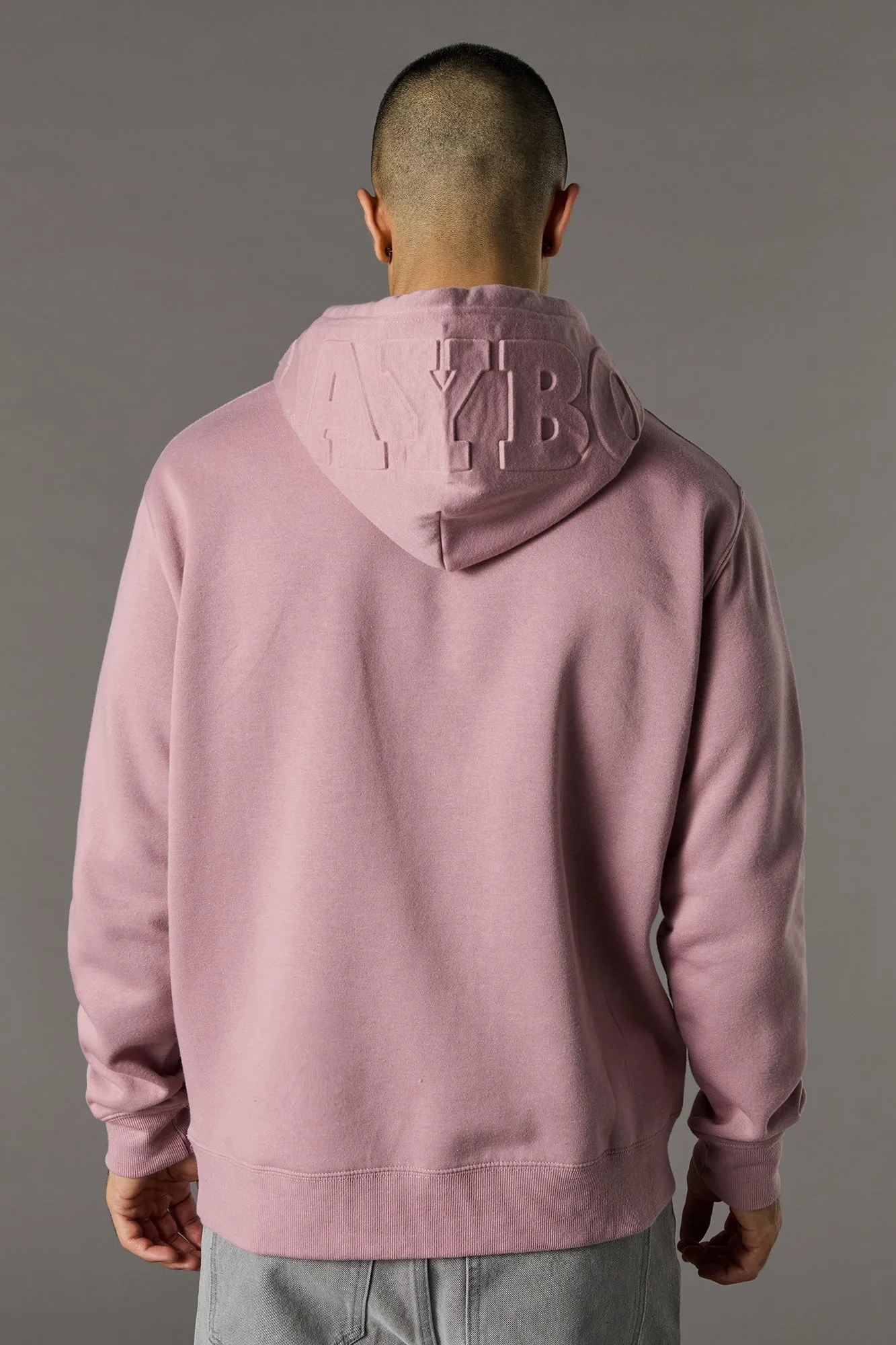 Playboy Embossed Fleece Hoodie sold by Urban Planet product image thumbnail 2