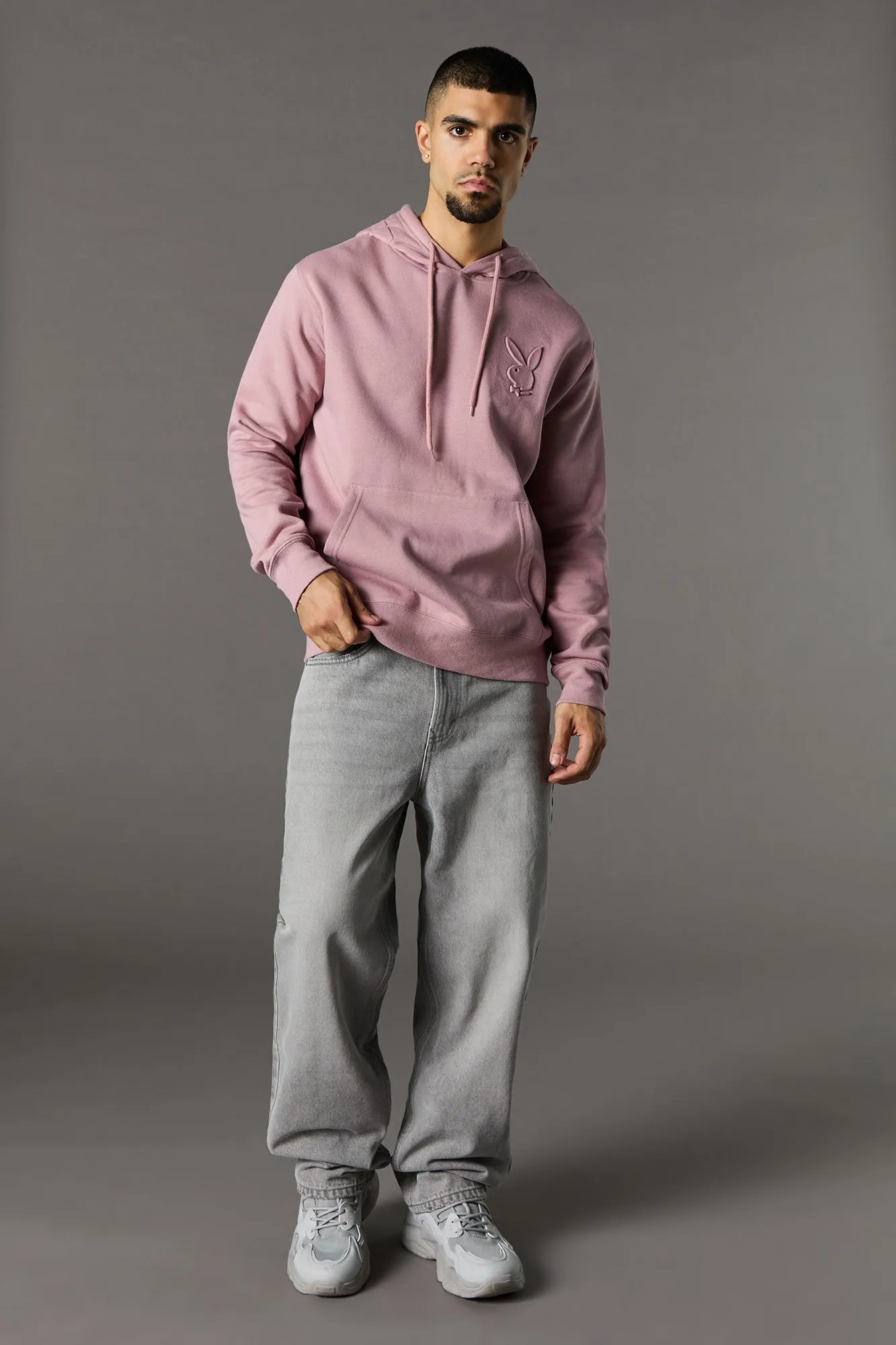 Playboy Embossed Fleece Hoodie sold by Urban Planet product image thumbnail 3