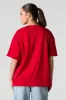 Valentines Anywhere With You Hello Kitty Graphic Boyfriend T-Shirt sold by Urban Planet