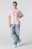 T-shirt coupe garçonne à imprimé Hello Kitty and Friends Valentin sold by Urban Planet