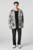 Jacquard Knit Open Front Cardigan sold by Urban Planet