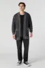Checkered Knit Open Front Cardigan sold by Urban Planet