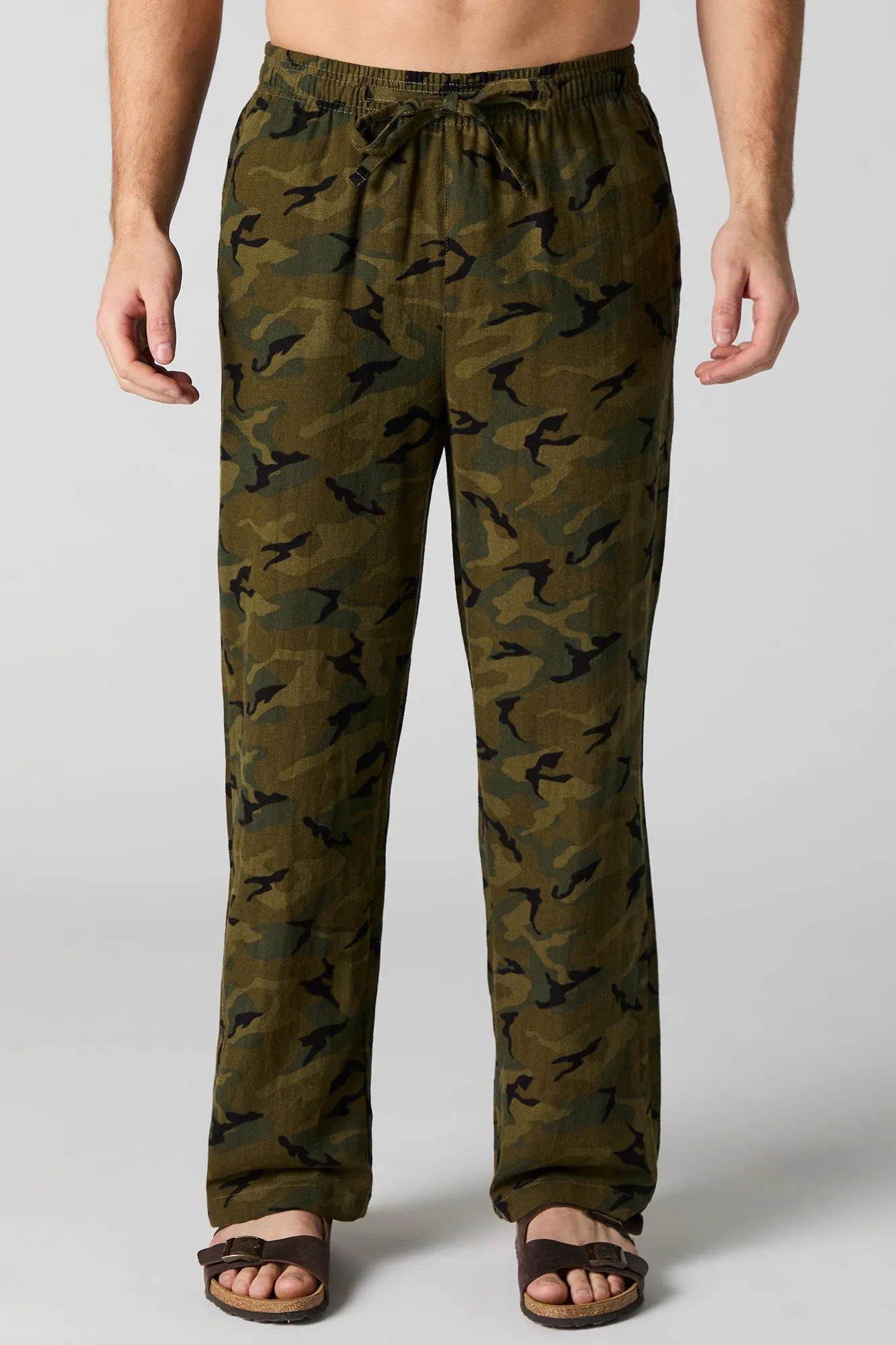 Camo Print Pajama Pant sold by Urban Planet