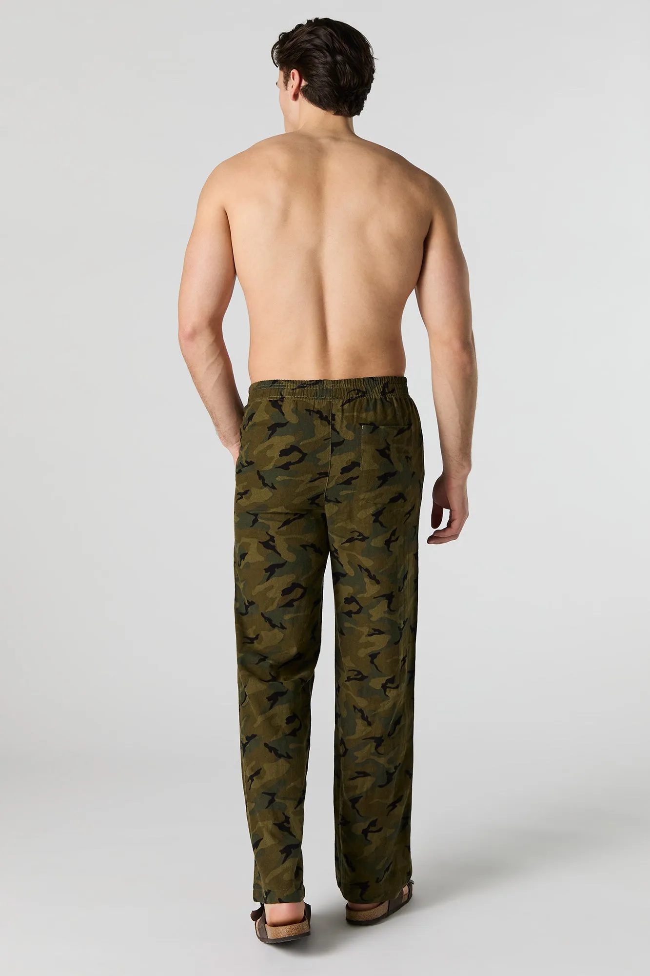 Camo Print Pajama Pant sold by Urban Planet product image thumbnail 3